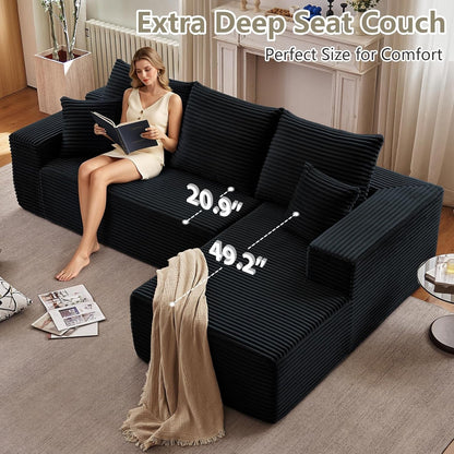 Comfy Modular Sectional Sofa With Chaise Lounge Design