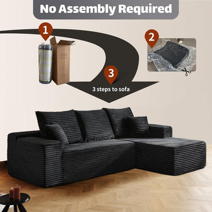 Modern Modular L Shaped Sectional Sofa for Living Room